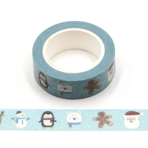 The Gingerbread Man & Friends Christmas Washi Tape