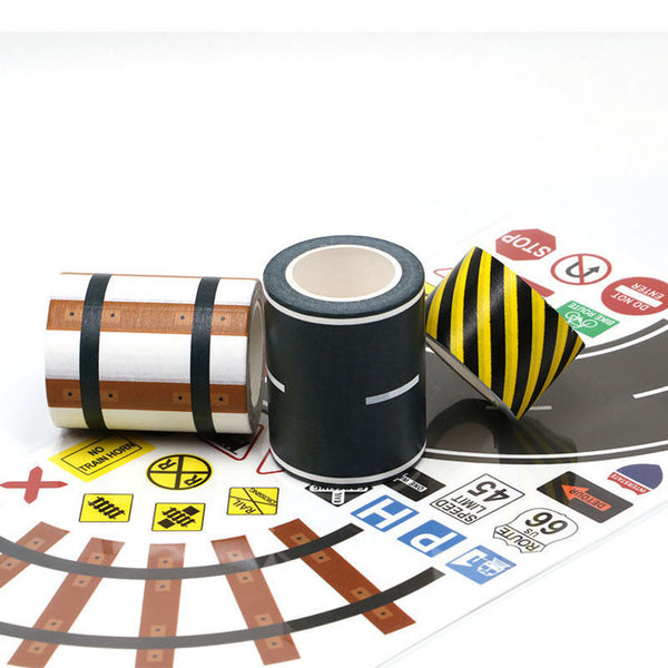 New Toy Series Road Set Washi Tape