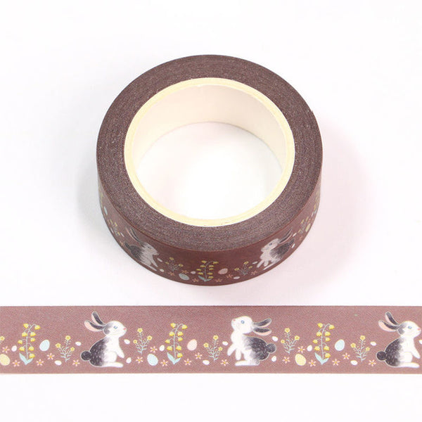 Cute Rabbit Washi Tape 15mm x 10m