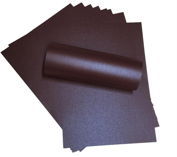 A4 Paper Pearlescent Peregrina Majestic Nightclub Purple 120gsm