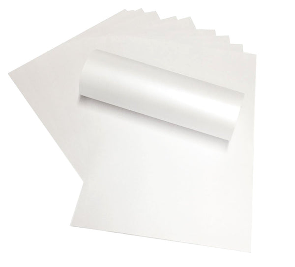 a4 paper pearlescent peregrina majestic Snow White 120gsm