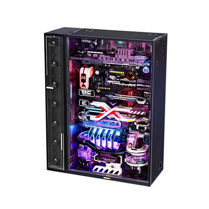 Rokr the Last City Futuristic Marble Run Parallel World Building Toy Set 130Pcs Brain Teaser DIY Hobbies for Men Boys