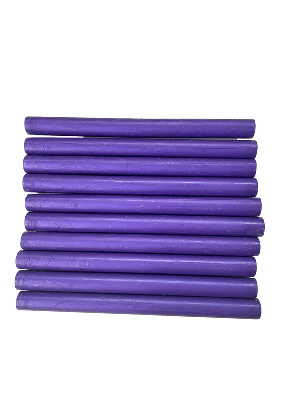 10 Purple Shimmer Glue Gun Sealing Wax