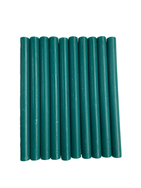 10 Teal Blue Green Glue Gun Sealing Wax - Syntego