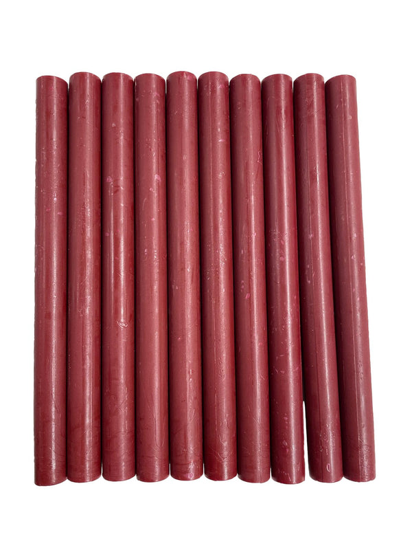 10 Wine Red Glue Gun Sealing Wax - Syntego