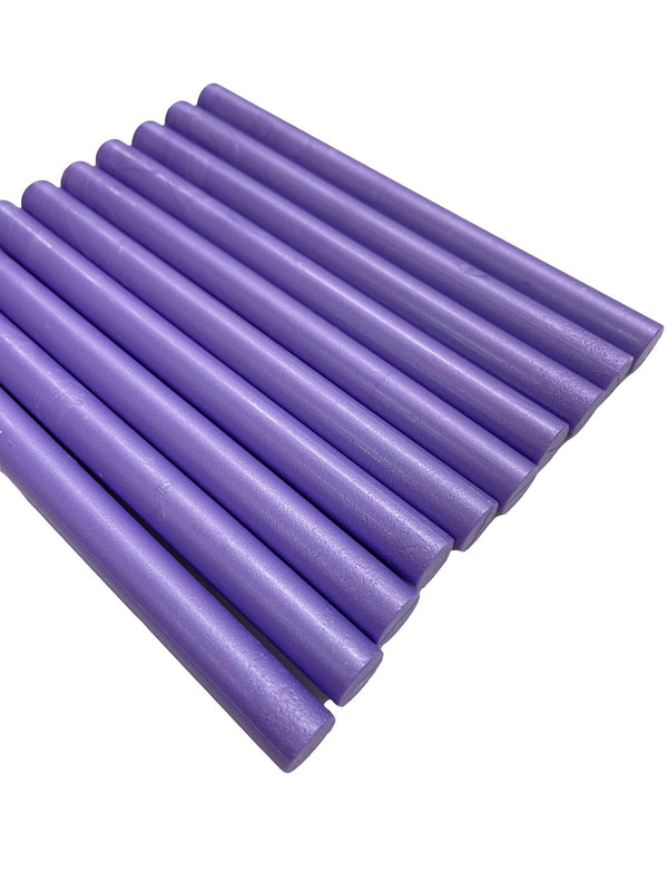 10 Lavender Purple Shimmer Glue Gun Sealing Wax