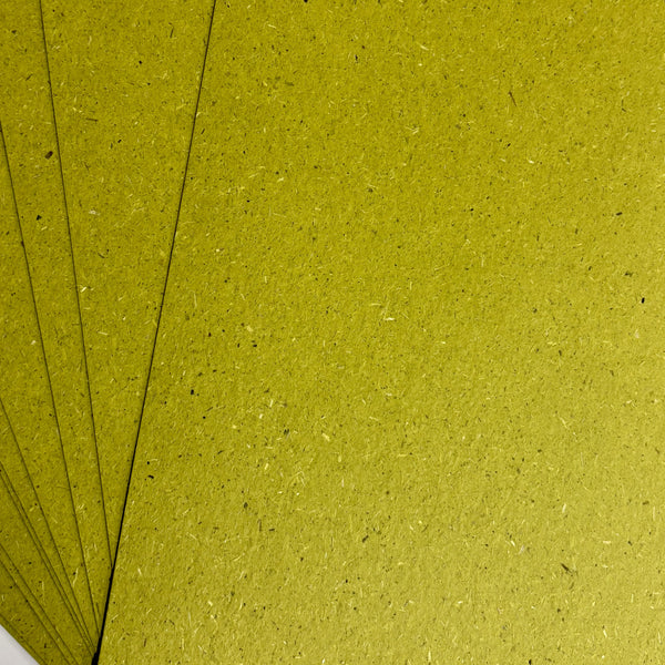 Syntego 10 Sheets A4 Premium Gmund Bio Cycle Lime Green Chlorophyll Double Sided Quality Card 300gsm