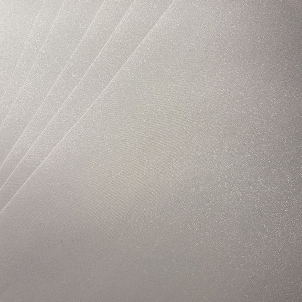 Syntego A4 Premium Quality Gmund Pale Pink Sparkle Finish Plain Pink Reverse Side Paper 130gsm 20 Sheets
