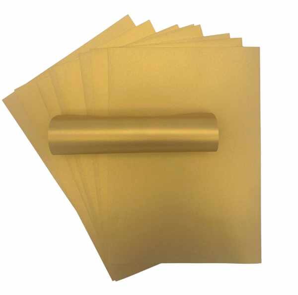 Pearlescent Peregrina Majestic Real Gold 120gsm