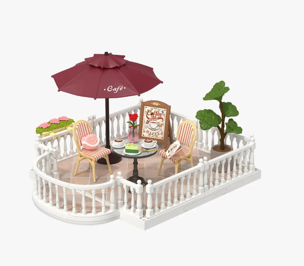 Chic Café Terrace 3D Puzzle Model Super Store Series