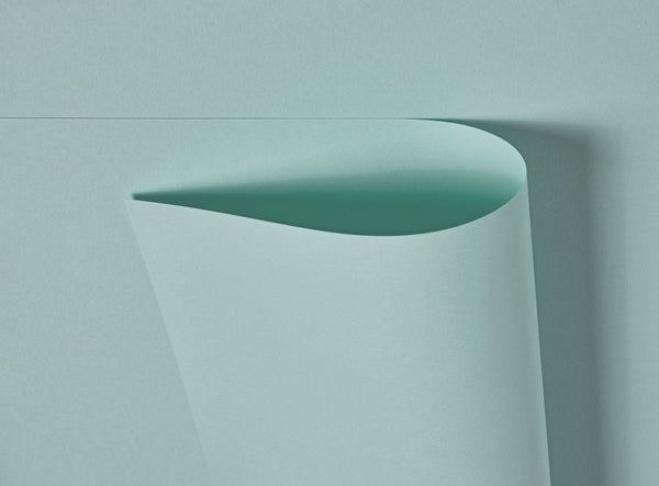 Extract Aqua Light Blue Paper Contains Recycled Coffee Cups Paper 130gsm