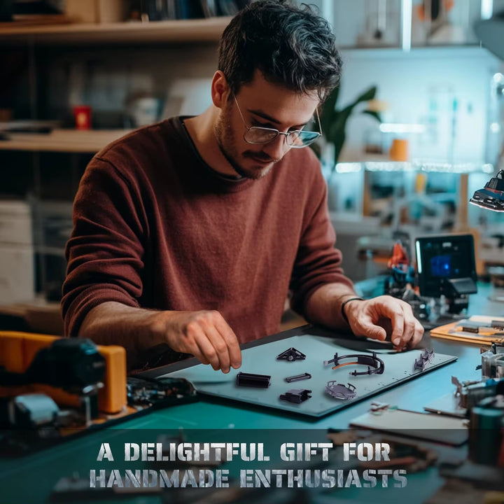 Rokr the Last City Futuristic Marble Run Parallel World Building Toy Set 130Pcs Brain Teaser DIY Hobbies for Men Boys