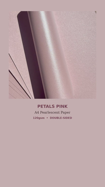 Petal Pink Paper 120gsm - home printing