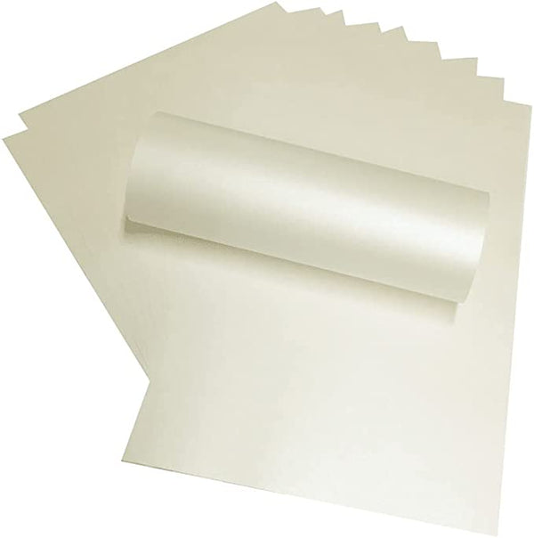 12" x 12" Quarzo Pearlescent Scrapbook Card 290gsm Decorative Double Sided