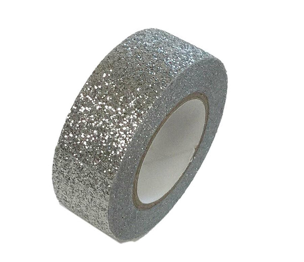 Glitter Washi Tape Silver