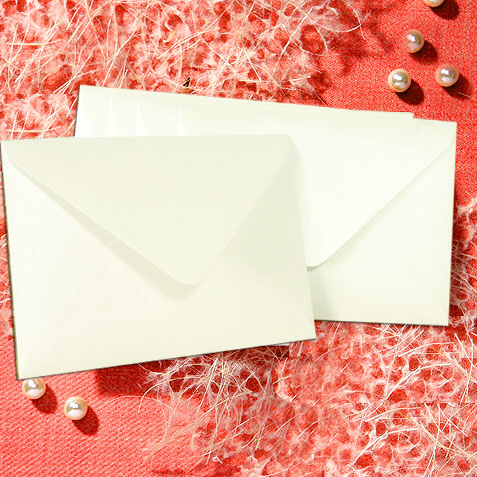 White 155 x 110 Envelope 10 per pack