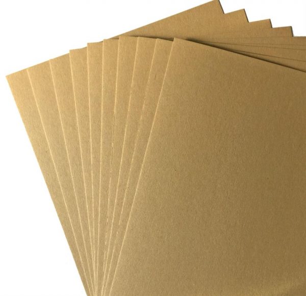 10 Sheets A4 NOMAD Kraft Card (Double sided) 350gsm