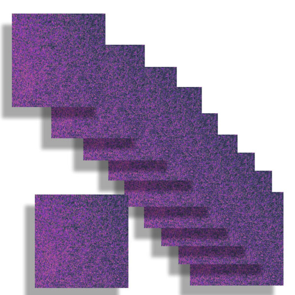 Nightclub Purple Square Card Insert 140 x 140