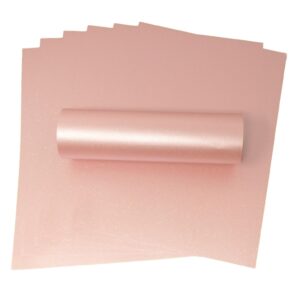 10 Sheets of A4 Iridescent Sparkle Paper Rosa Pink 120gsm