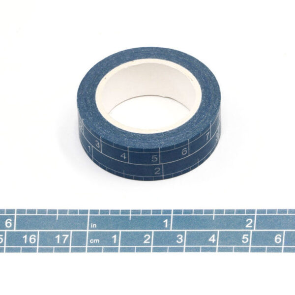 Ruler Washi Tape / Measuring Tape 15mm x 10m