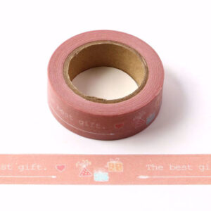 The Best Gift Decorative Washi Tape Self Adhesive 15mm x 10m