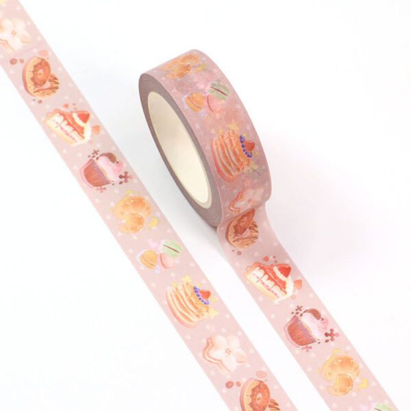 Colourful Cup Cake Washi Tape 15mm x 10m